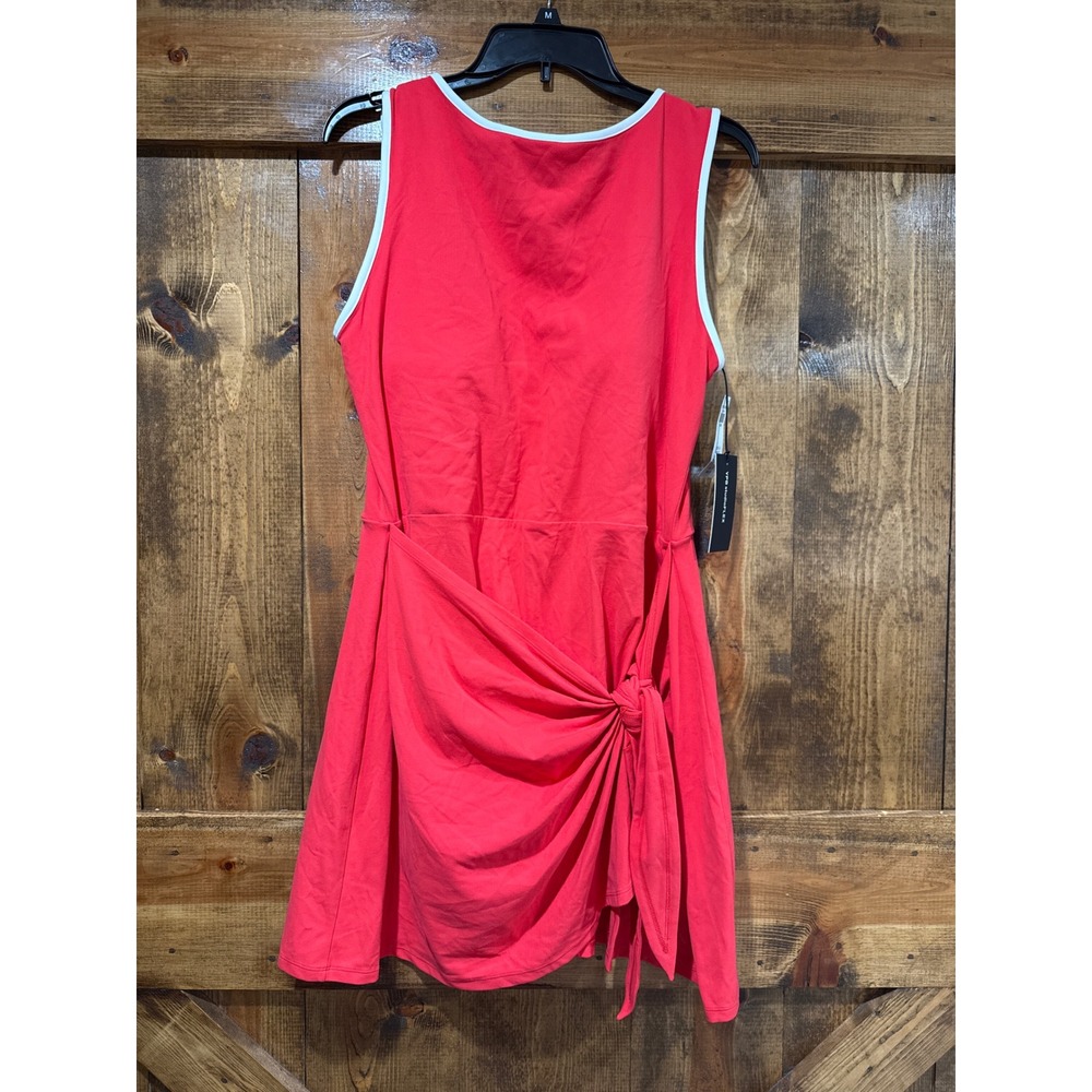 Abercrombie YPB StudioFLEX Women Red Wrap Front Active Dress XL NWT Stretch
